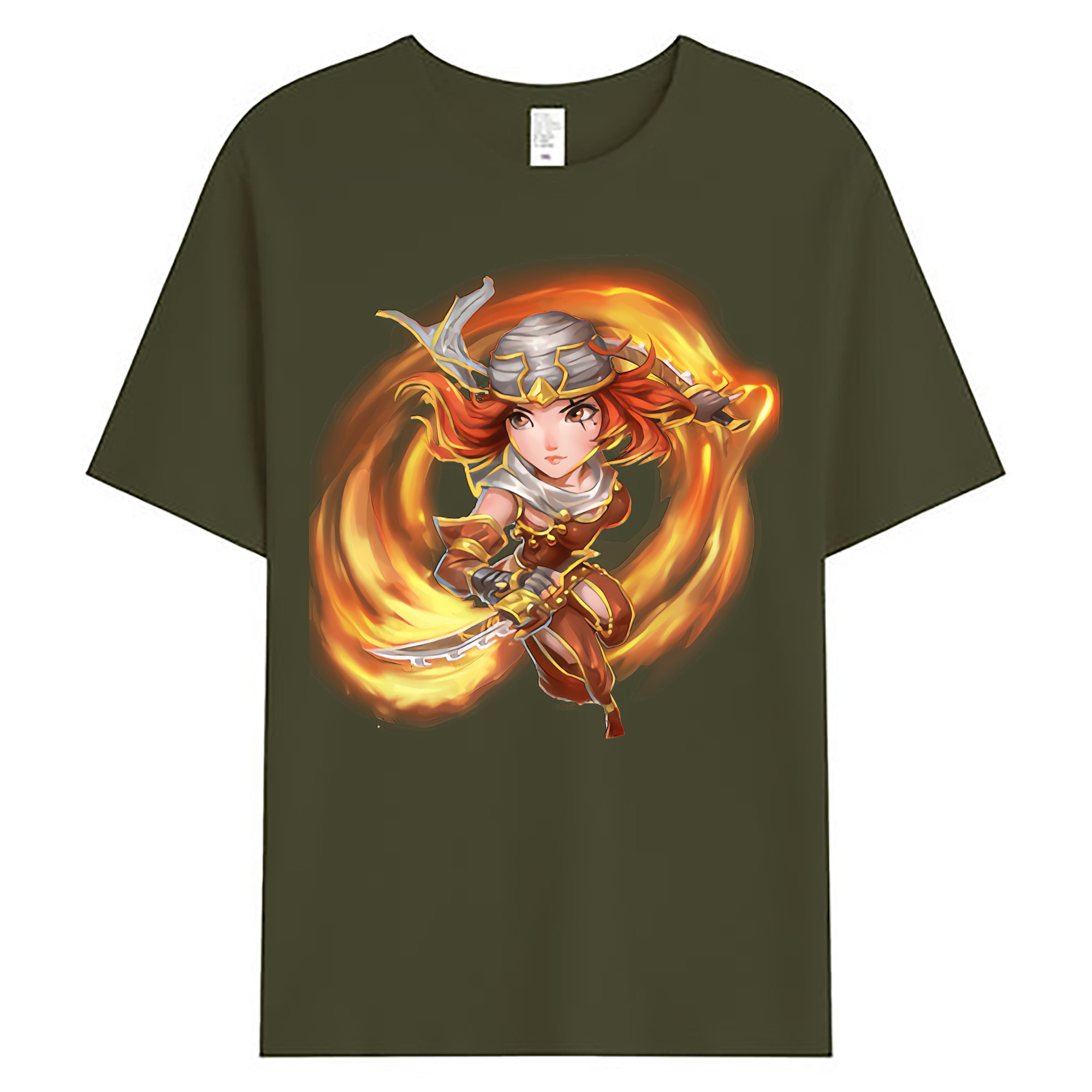 （画像用） リーグ・オブ・レジェンド League of Legends LOL 綿100％ メンズ半袖Tシャツ｜肌触りやわらか＆通気性
